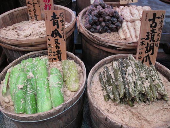 Pickled vegetables, Nishiki Market, Kyoto