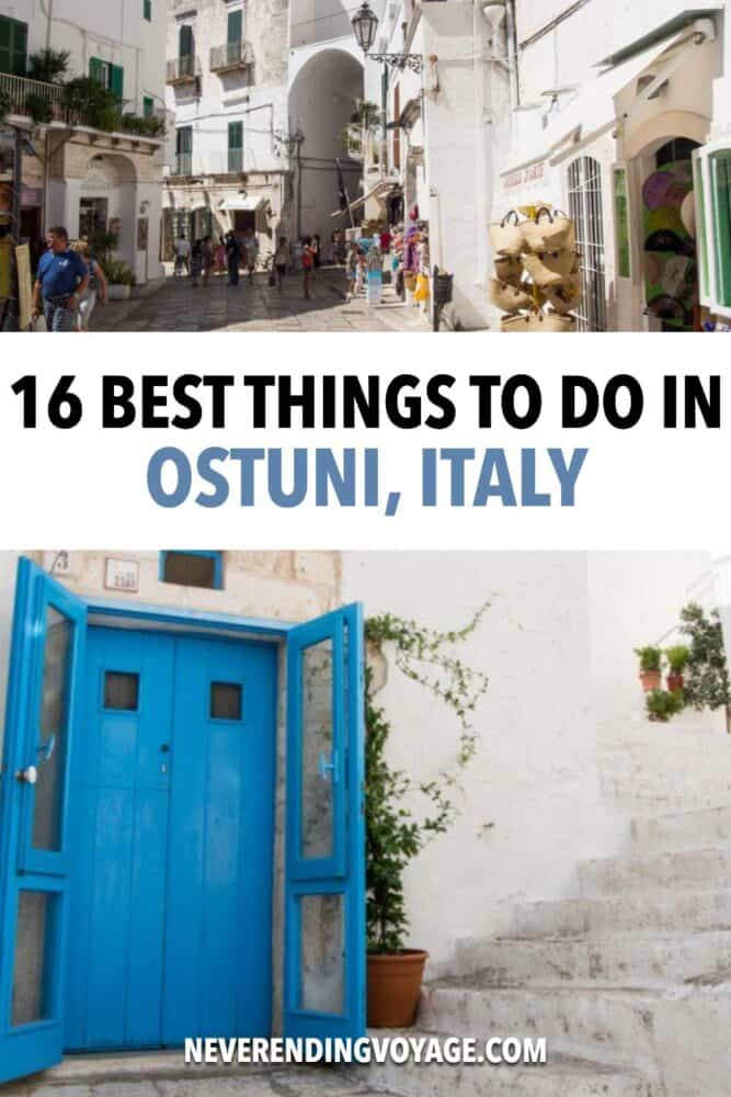 The Best Ostuni Travel Guide Pinterest pin