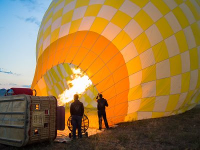 Hot Air Ballooning Over Otherworldly Cappadocia, Turkey