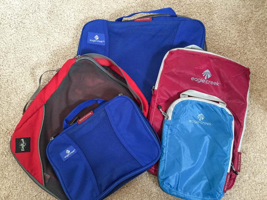 Eagle Creek Pack It cubes review - the best travel packing cubes