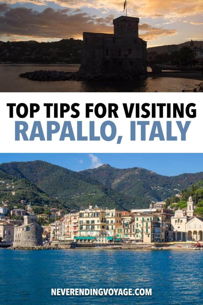 Rapallo Travel Guide Pinterest pin