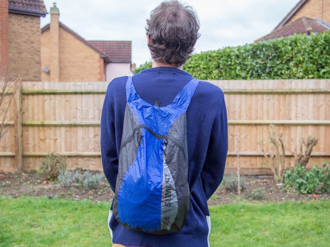 The Sea to Summit Ultra-Sil Daypack - the best packable daypack if size and weight are your main concerns