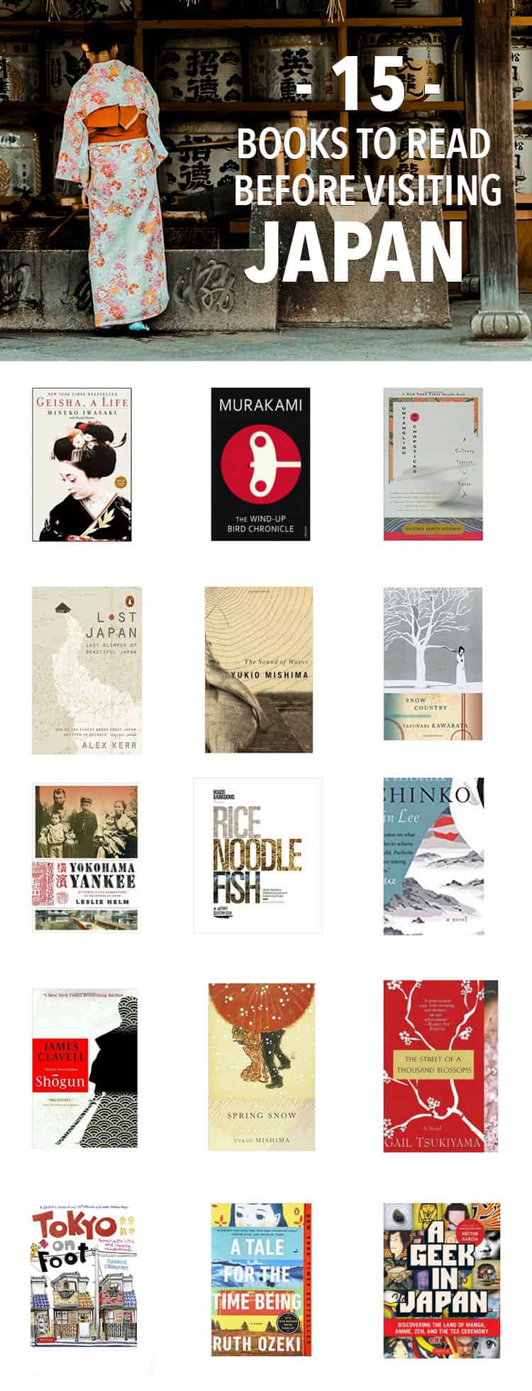 20 Fascinating Books About Japan to Read Before You Visit