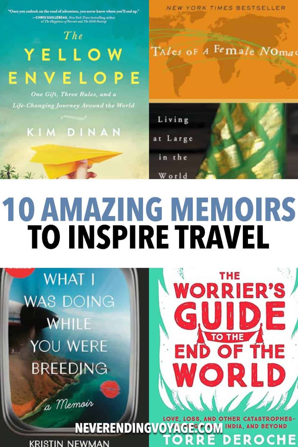 Travel Memoirs Guide Pinterest pin