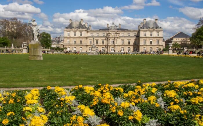 Luxembourg Gardens in spring is a highlight of a Paris one day itinerary.