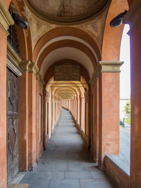 The Portico San Luca in Bologna