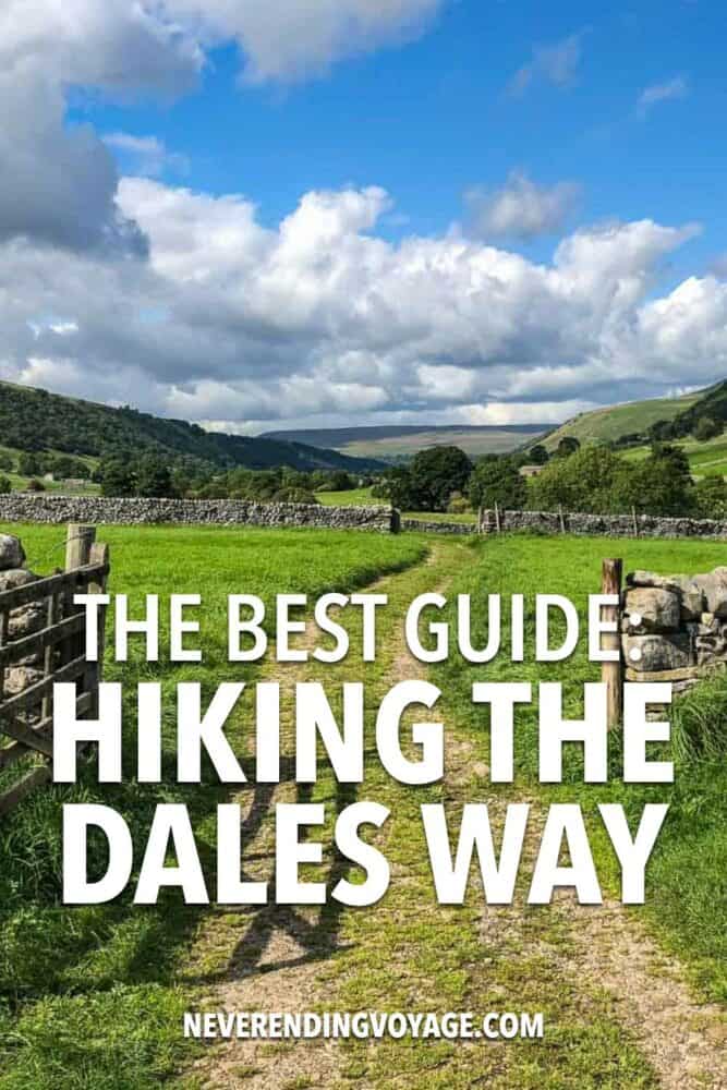 Dales Way Travel Guide pinterest pin