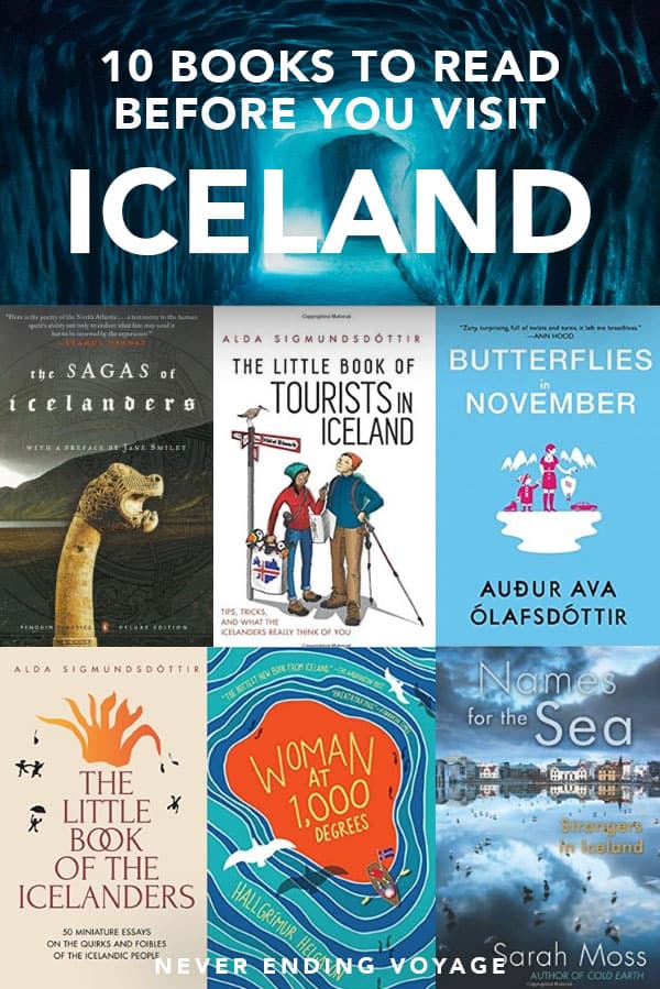 Traveling to Iceland? Here are 10 books to get you excited for you trip! #icelandtravel #icelandbooks #iceland