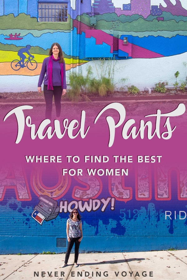 Women's Travel Pants - Slightly Curvy