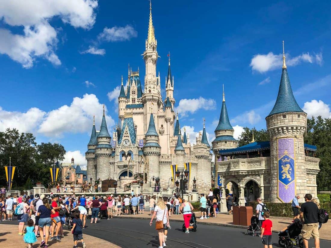 Cinderella Castle at Magic Kingdom is one of the best things to do at Disney World Florida