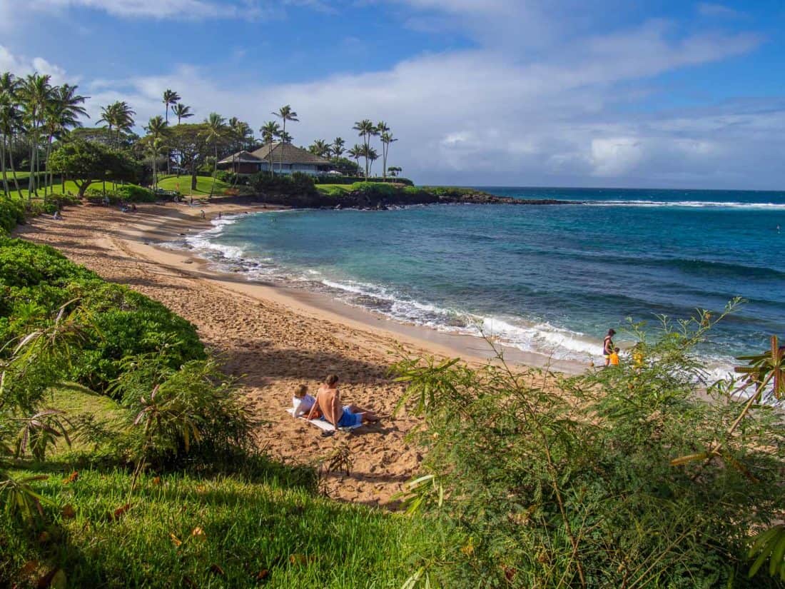 Kapalua Bay in West Maui, Hawaii, USA