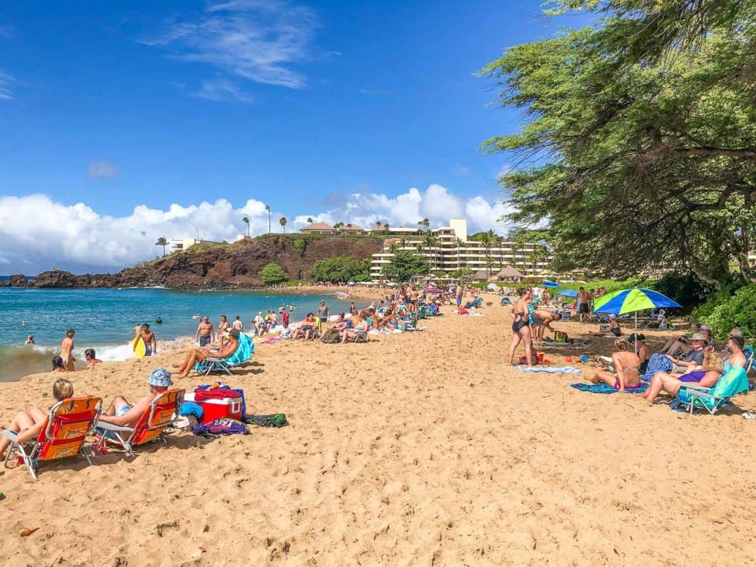 Kanapaali Beach in West Maui, Hawaii, USA