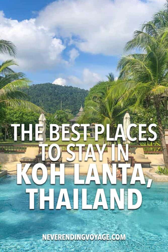 Koh Lanta Hotels Guide Pinterest pin