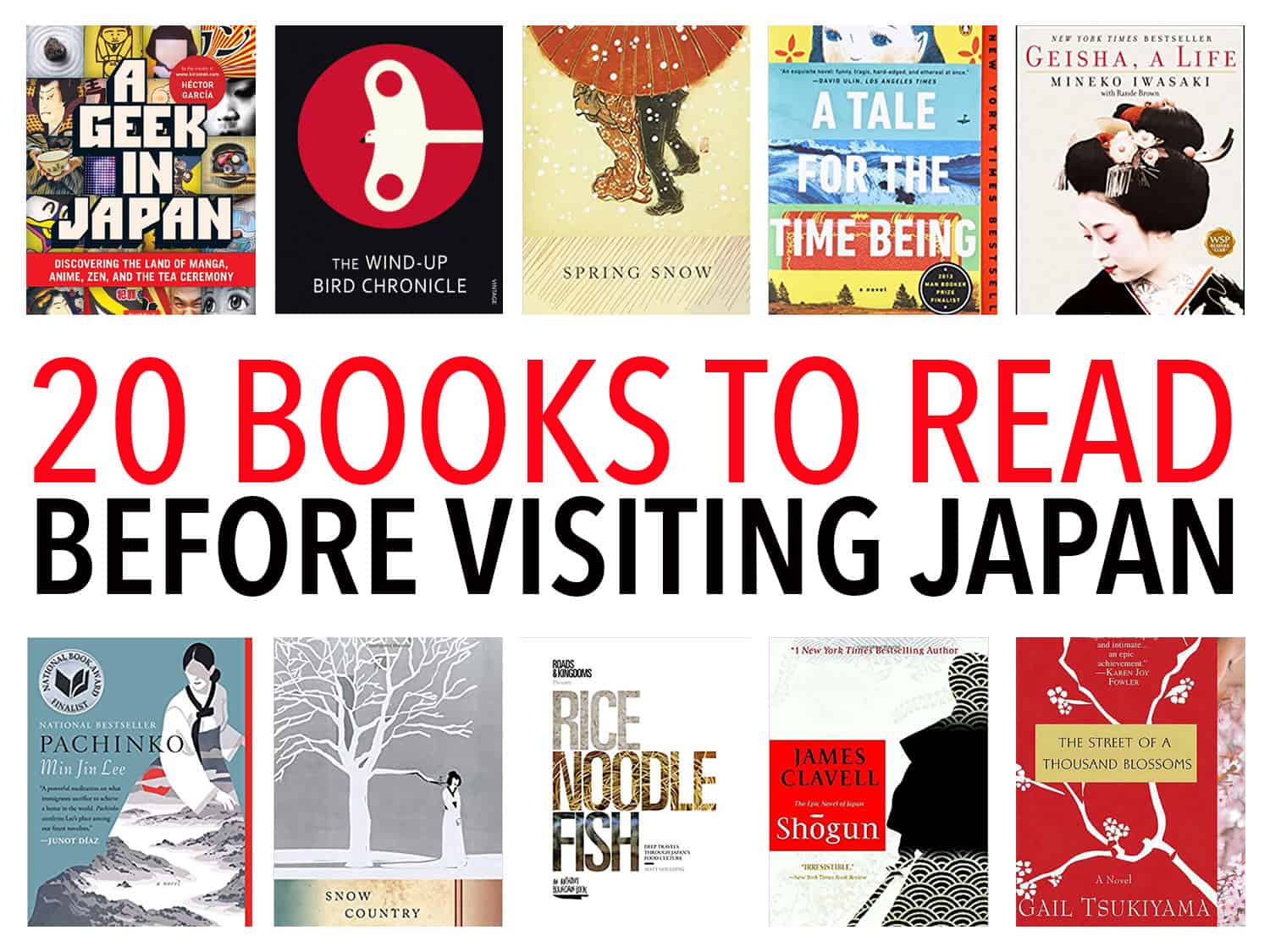 20 Books About Japan 