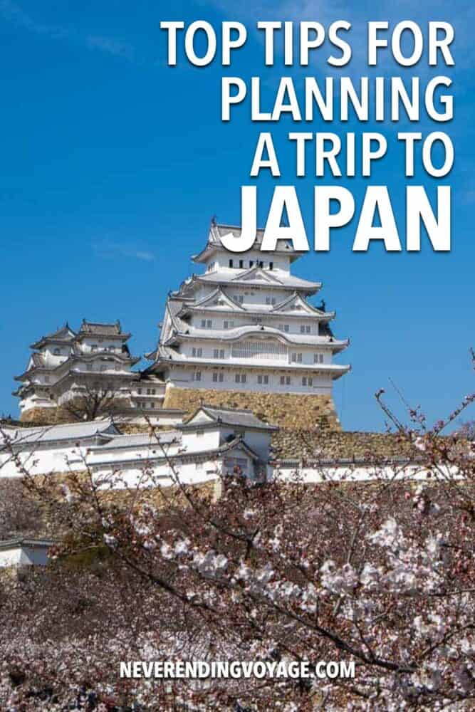 Planning a Trip to Japan Guide Pinterest pin