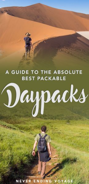 What's the best packable daypack for travel? See all our comparisons in this guide!