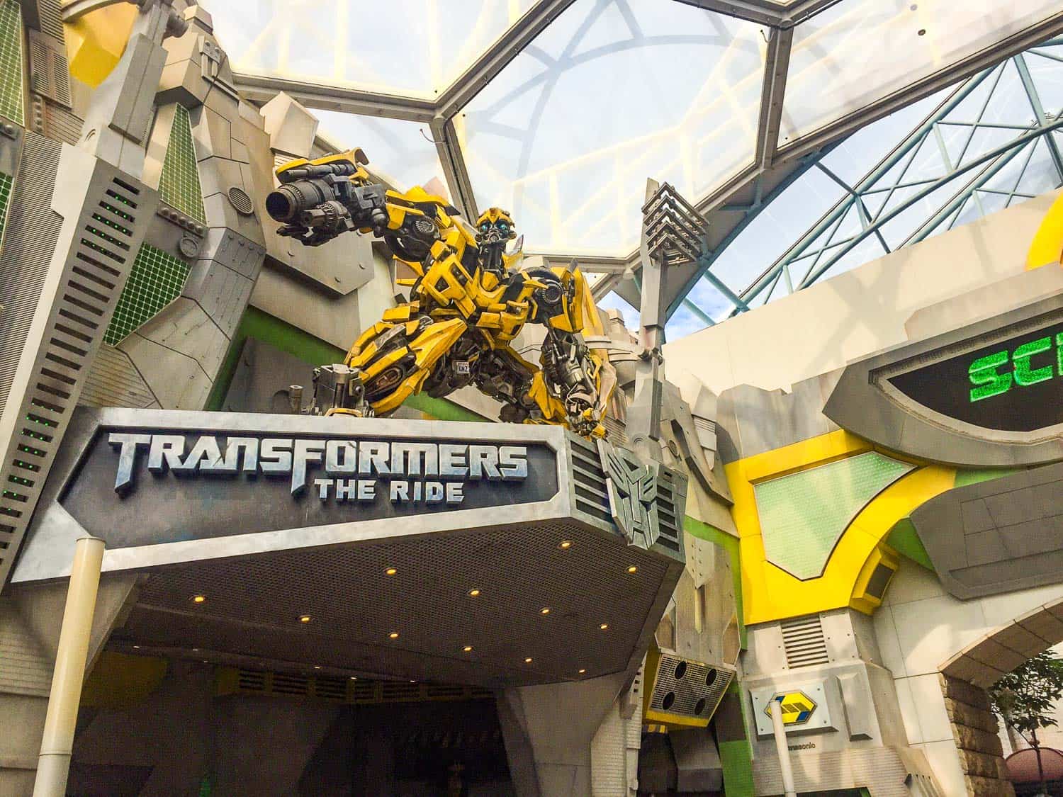 Universal Studios Singapore Rides Transformers 