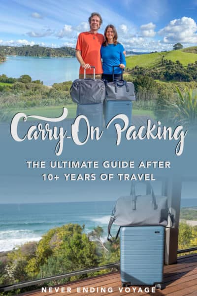 All the best carry on packing tips and a carry on packing list after 10+ years of travel! | carry on packing list airplane, carry on packing hacks, carry on packing list one suitcase, carry on packing travel essentials list