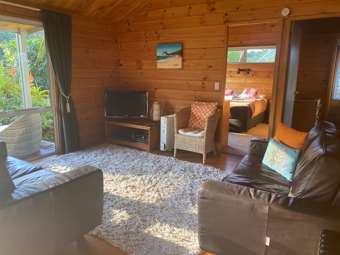 Two bedroom cottage at Tatahi Lodge, Hahei, North Island, New Zealand