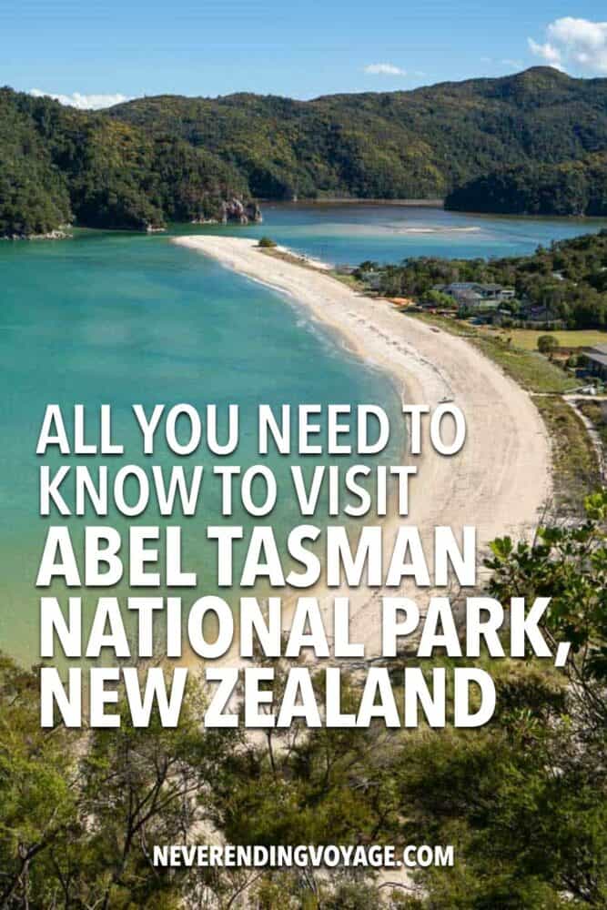 Abel Tasman Travel Guide Pinterest pin new 