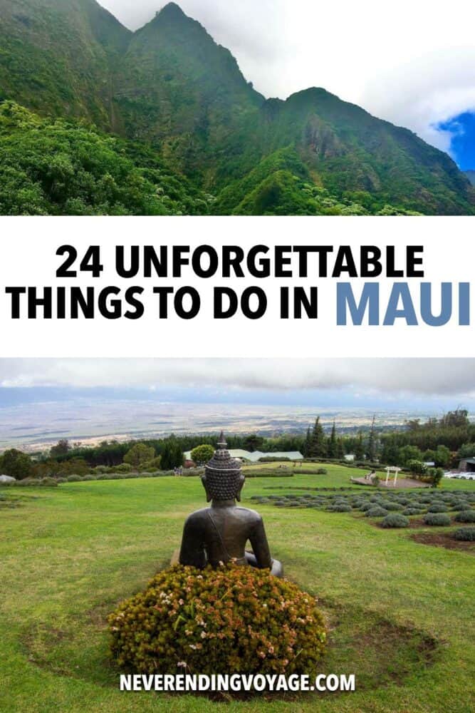 Maui Travel Guide Pinterest pin