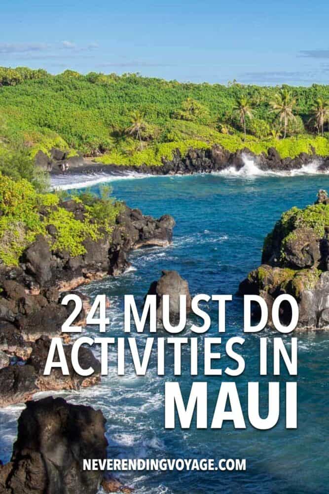 Maui Travel Guide Pinterest pin 