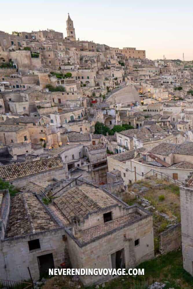 Best Matera Travel Guide Pinterest pin