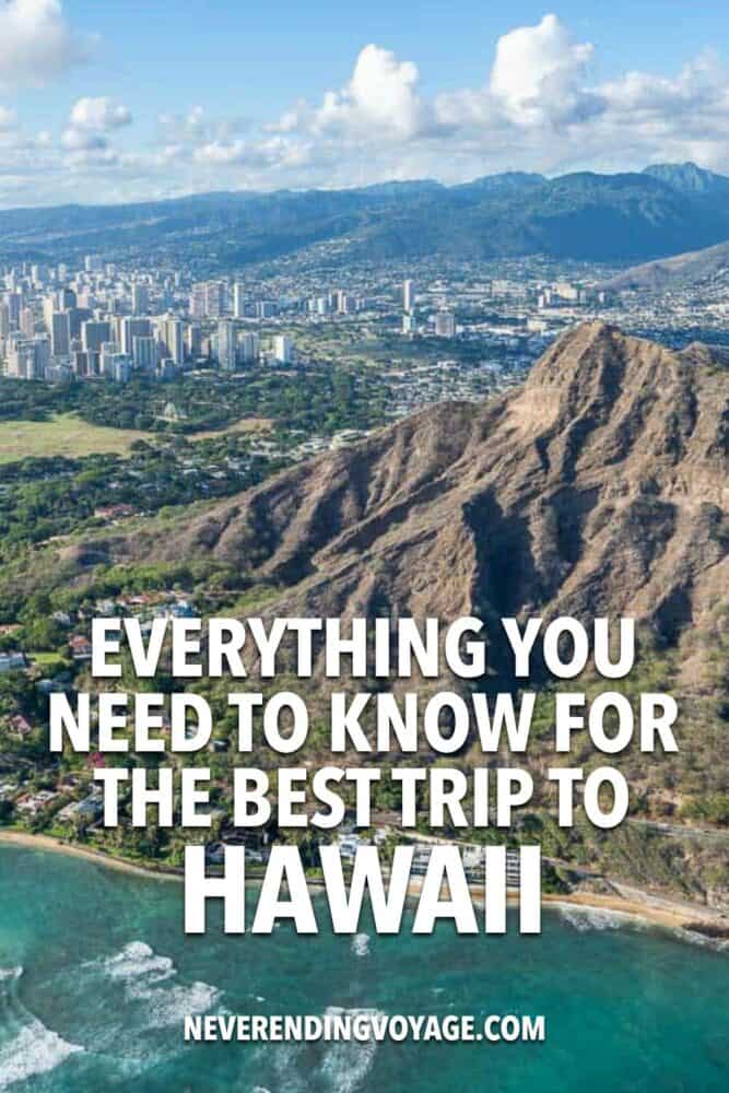 Planning a Trip to Hawaii Guide Pinterest pin