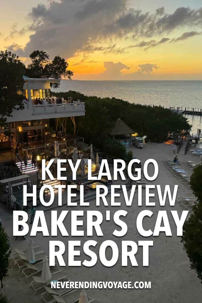 Bakers Cay Resort Review Pinterest pin