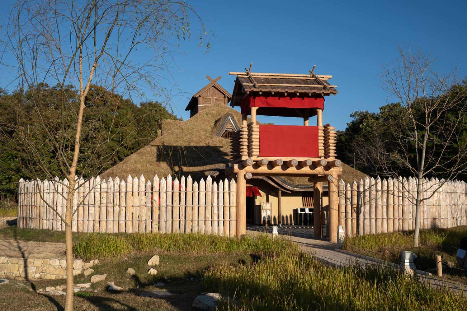Recreation of Mononoke Village, Ghibli Park, Japan