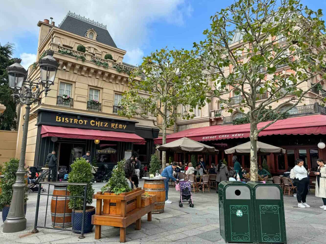 Bistro Chez Remy in La Place de Rémy at Walt Disney Studios Park, Disneyland Paris