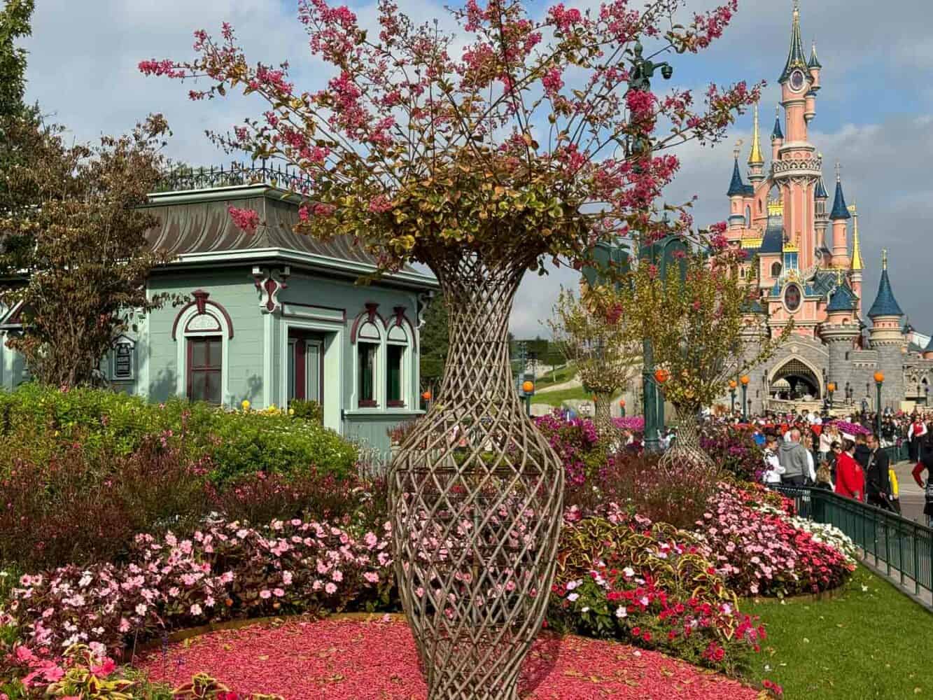 Disneyland Paris castle. France