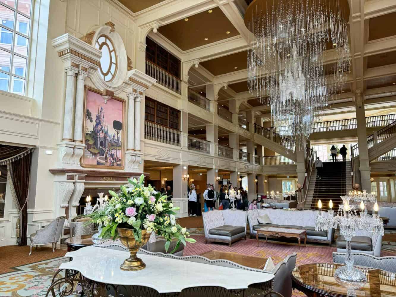 Disneyland Paris Hotel lobby, France