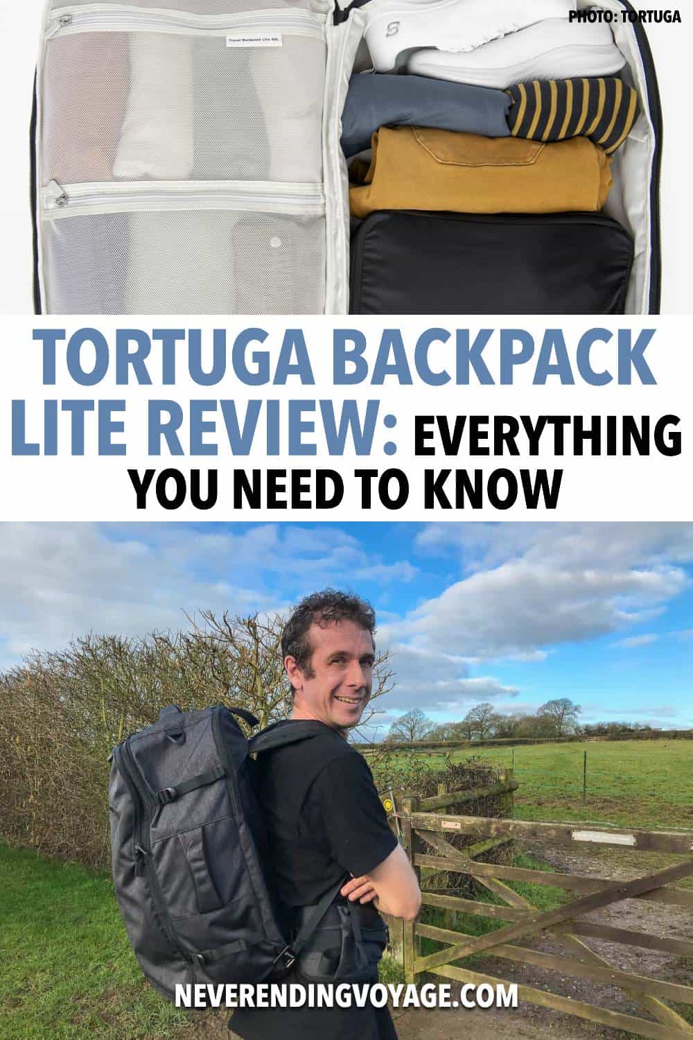 Tortuga Lite Review Pinterest pin