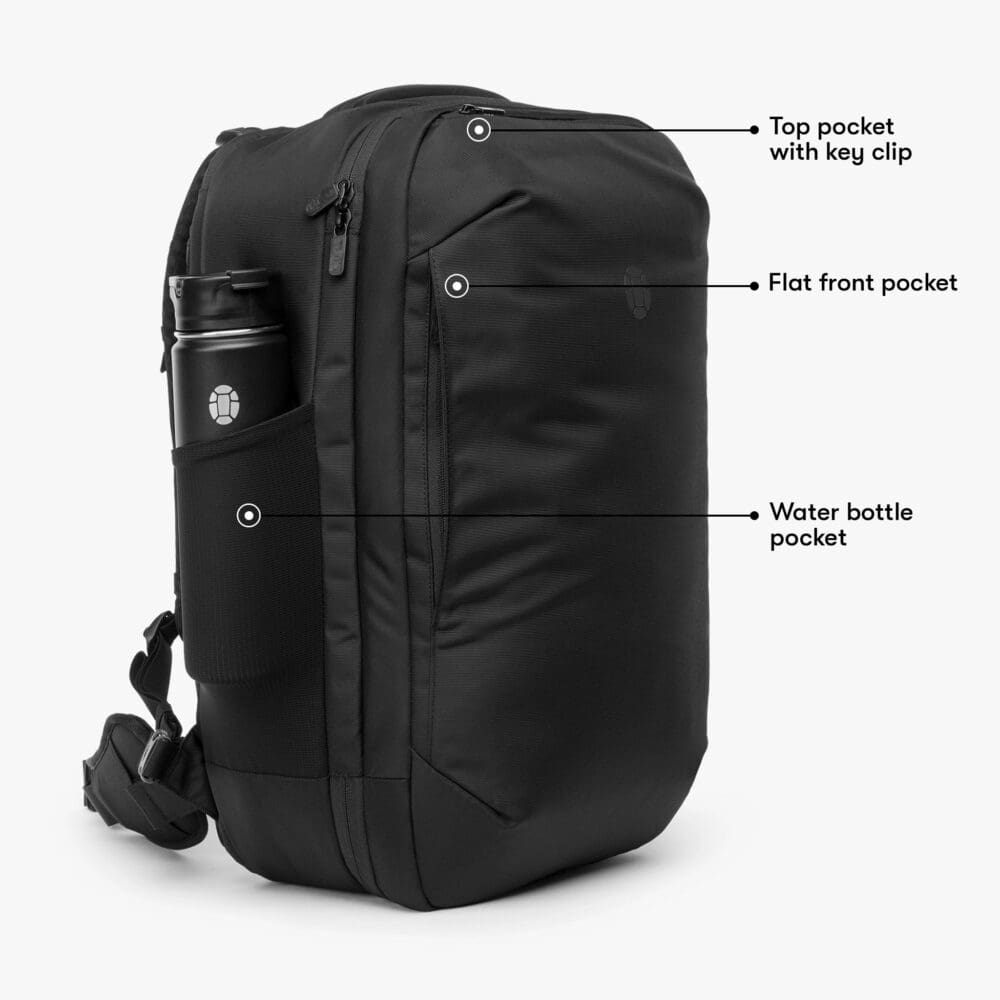 Tortuga Backpack Lite pocket details