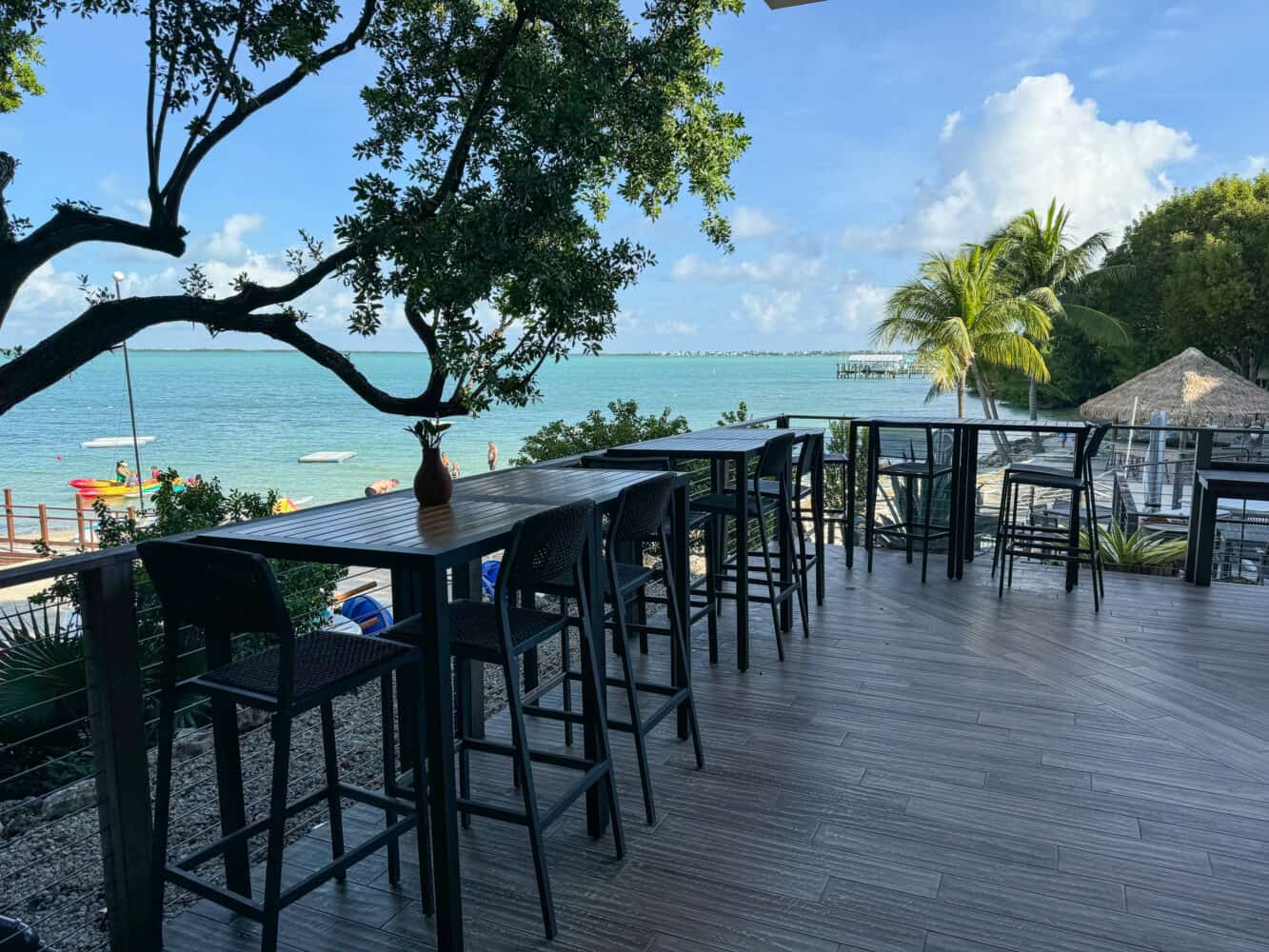 Dry Rocks restaurant at Baker's Cay Key Largo resort in Florida