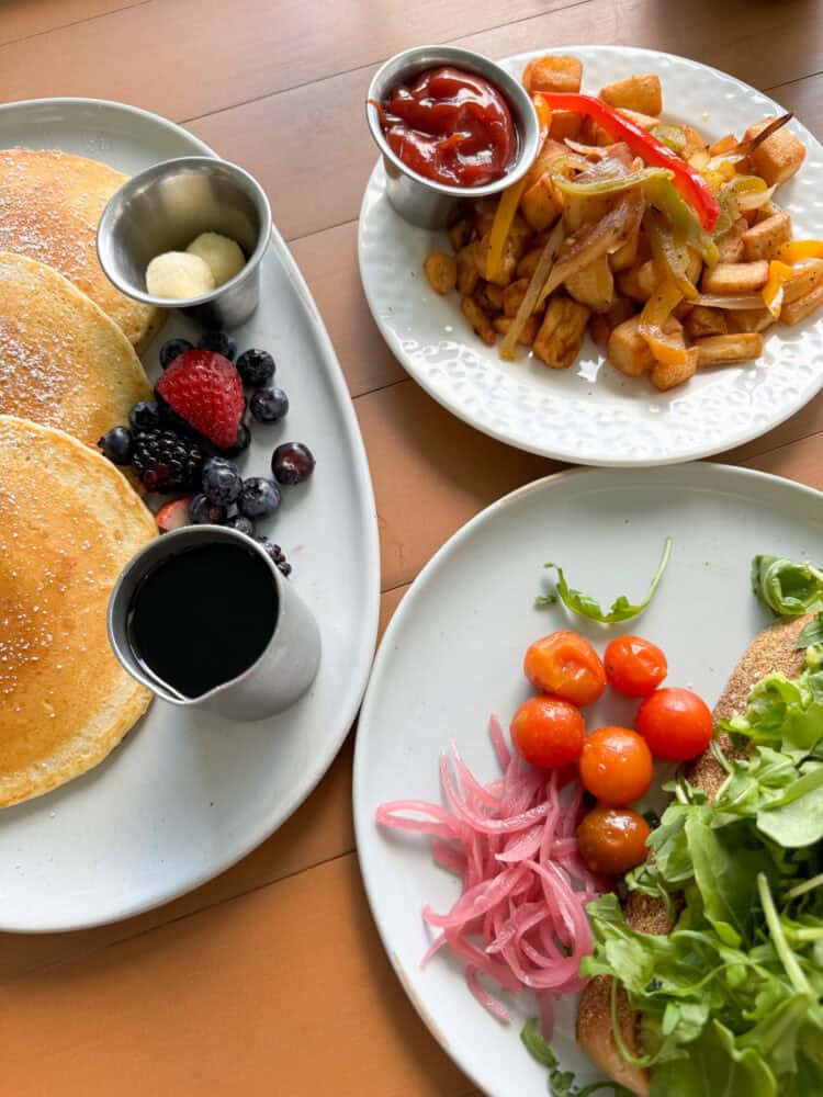 Breakfast at Calusa at Baker's Cay Key Largo resort in Florida