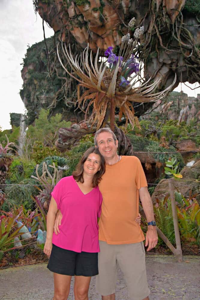 Erin and SImon, Pandora, Animal Kingdom, Disney World, Orlando