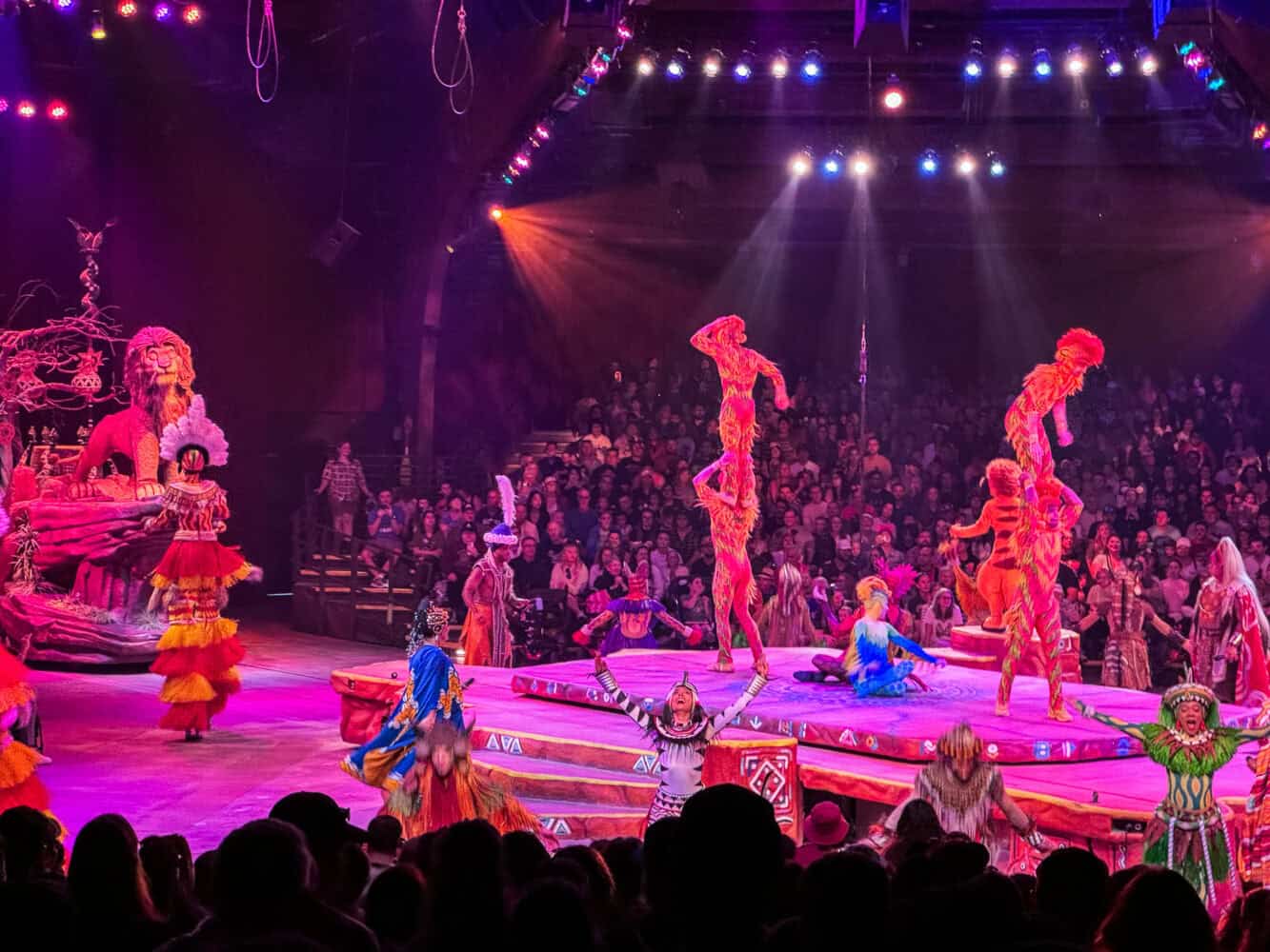 The Lion King show at Disney World, Orlando, USA