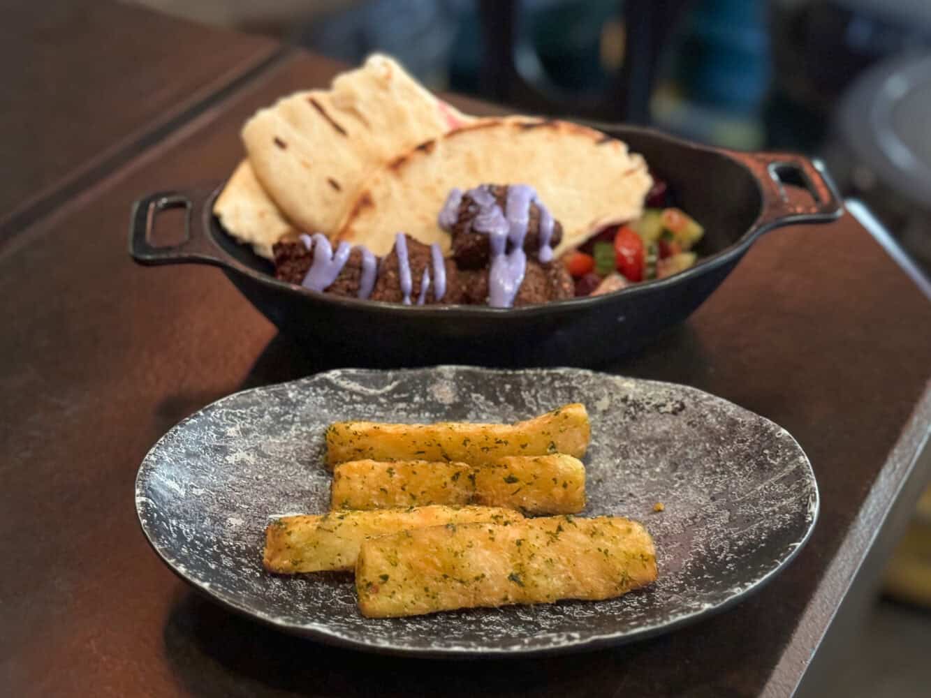 Falafel and Yuca from Docking Bay 7, Hollywood Studios, Disney World, Orlando