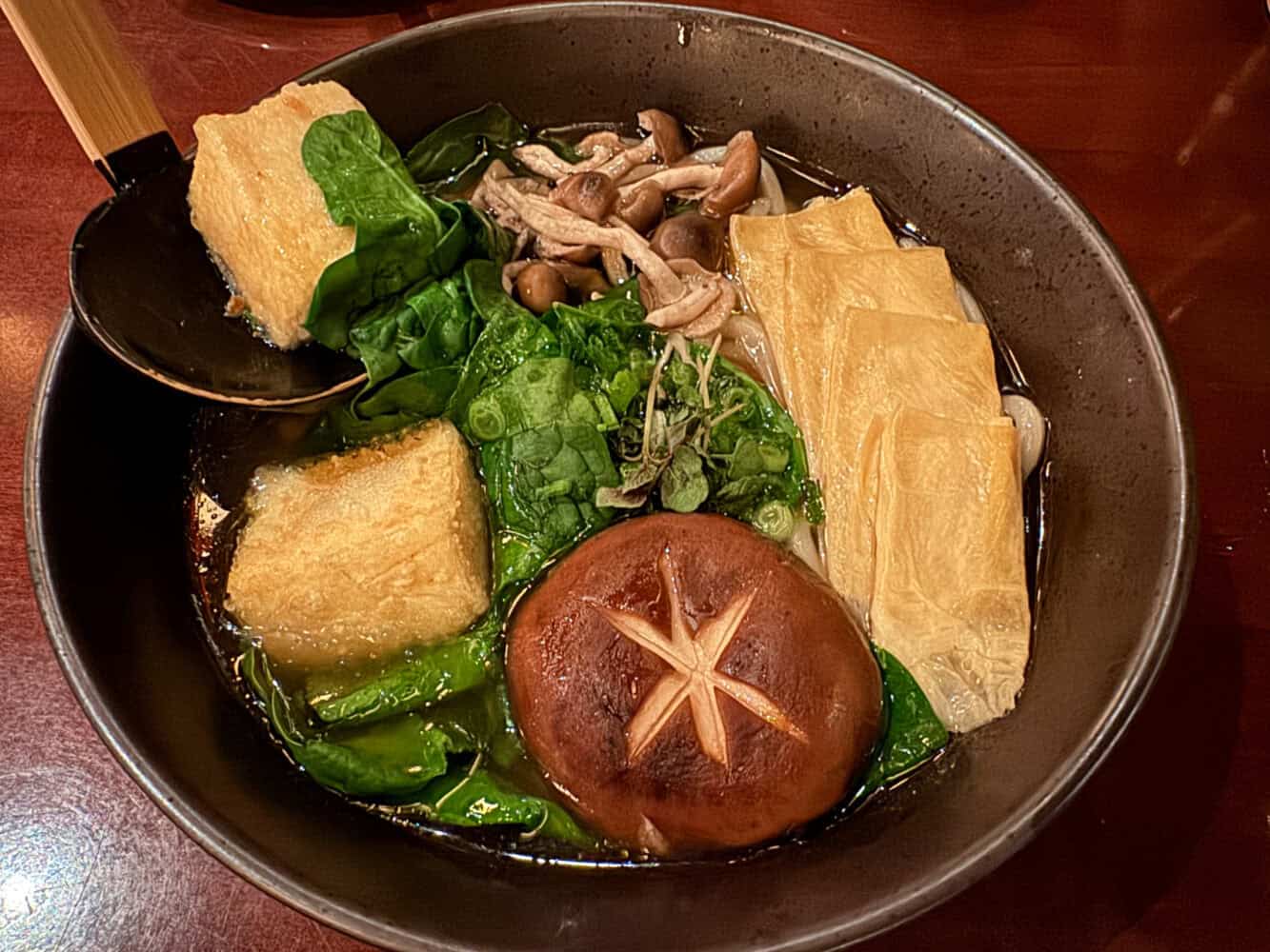 Vegetable Nabeyaki Udon at Shiki-Sai: Sushi Izakaya, Epcot, Disney World, Orlando, USA