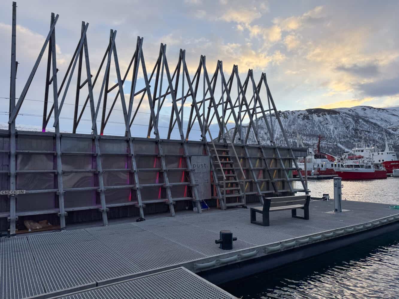 Pust sauna, Tromso, Norway